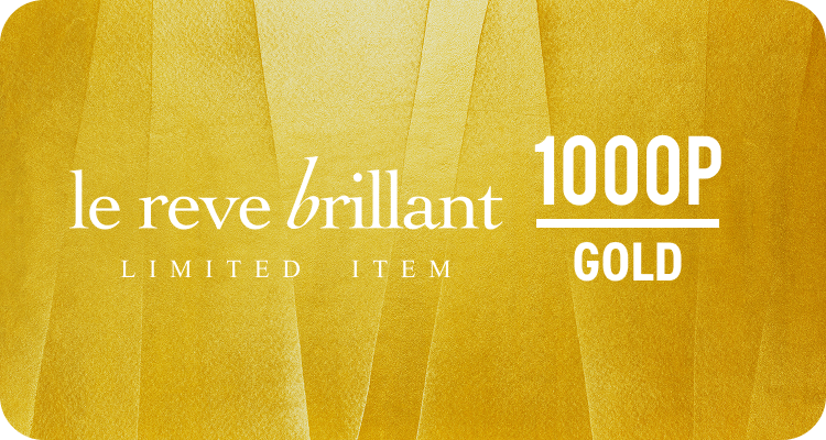 GOLD 1000P le reve brillant LIMITED ITEM